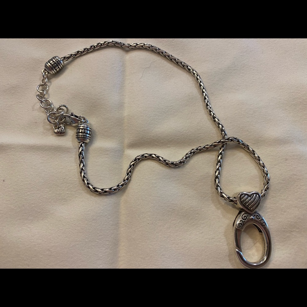 NWOT Brighton Add A Charm Reversible Charm Necklace